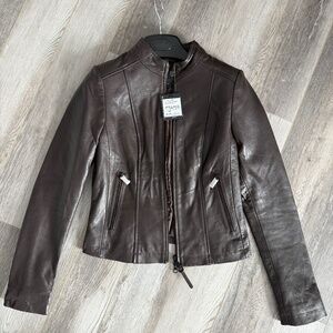 RUDSAK Mariah Leather Moto Jacket – New With Tags (Size XS)
